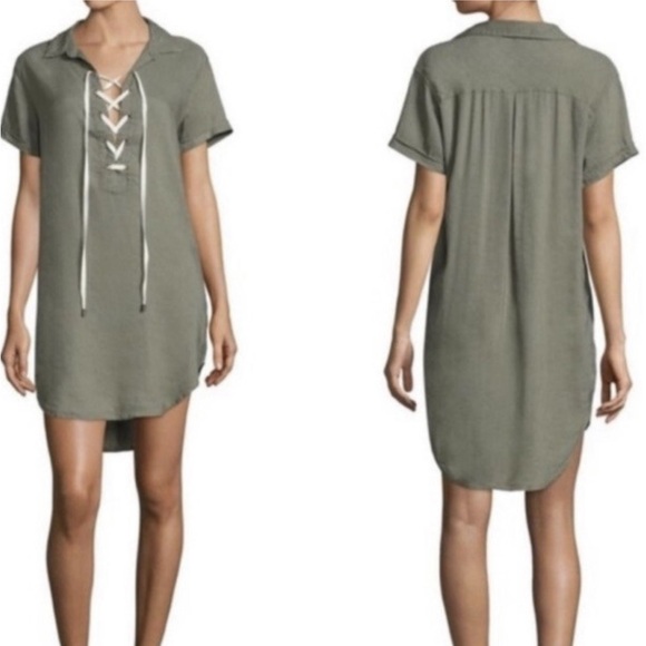 Rails Rocky Sage Short Sleeve Dress - Picture 1 of 8